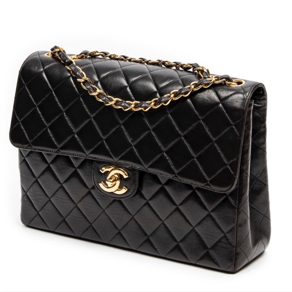 CHANEL Jumbo 30🤩11.8”🤩24K Hardware Amazing cond🤩Box Card Duster Org pamphlets - Picture 5 of 15